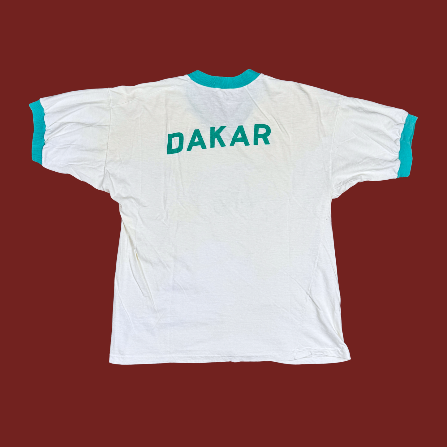 (L) 1990 Africa Baseball Ringer Tee