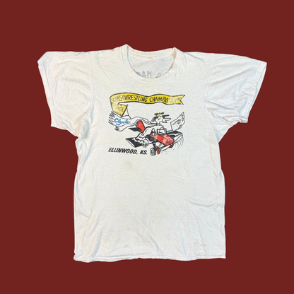 (M) 70s Kansas State Wrist Wrestling Championship Tee