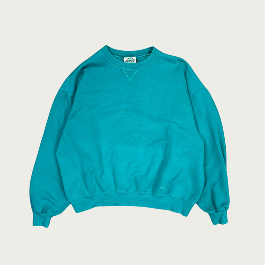 (S) Teal Blank Sweatshirt