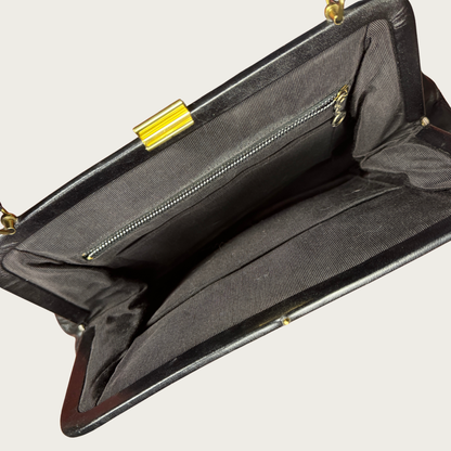 Floral Needlepoint Vintage Bag