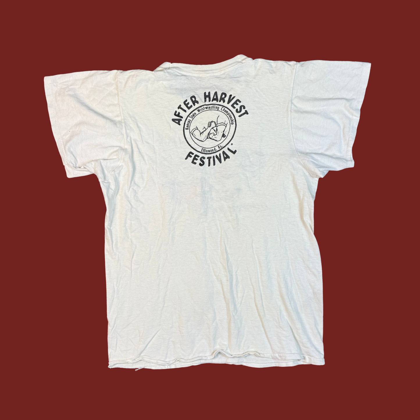 (M) 70s Kansas State Wrist Wrestling Championship Tee