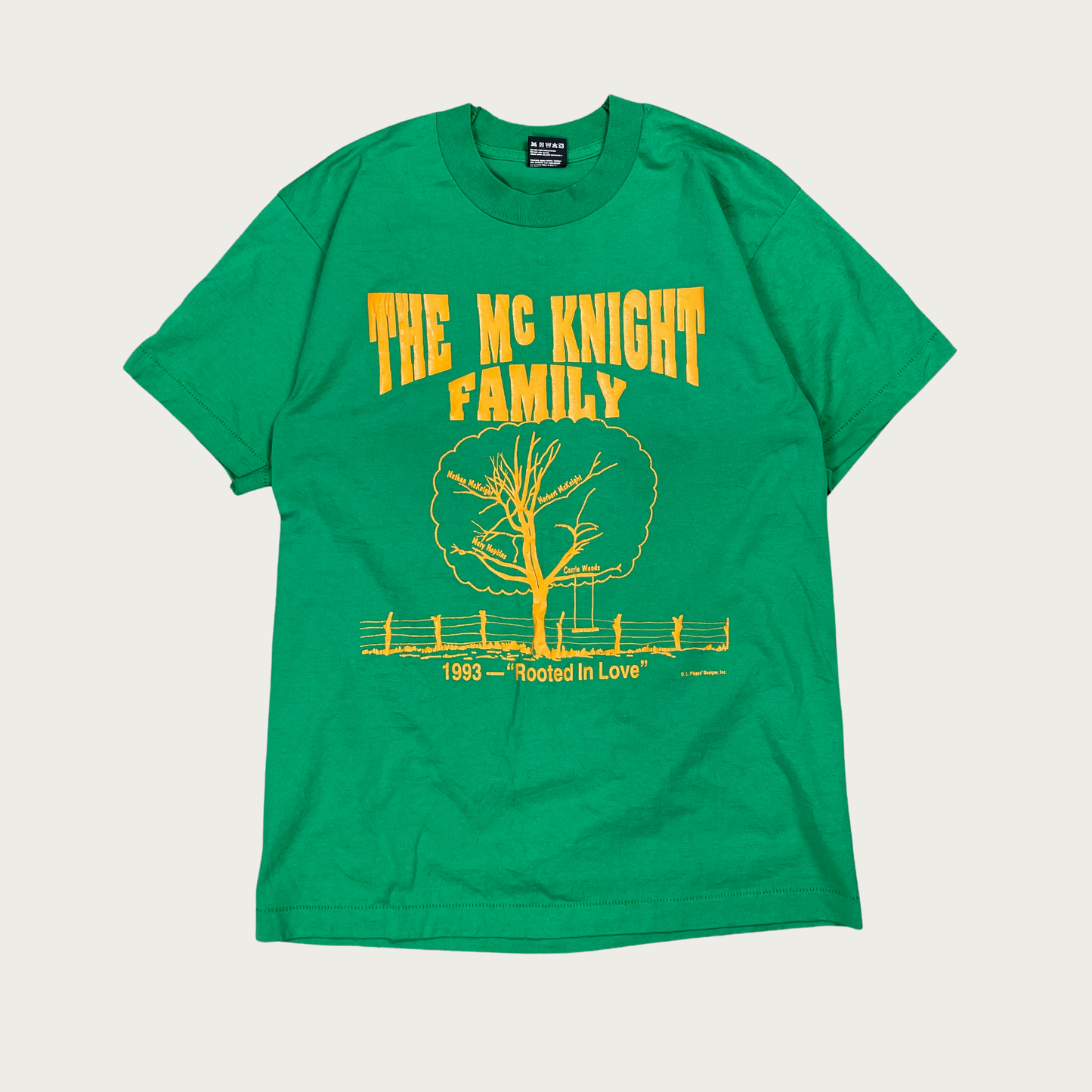 (L) 1993 The McKnight Family Tree Tee