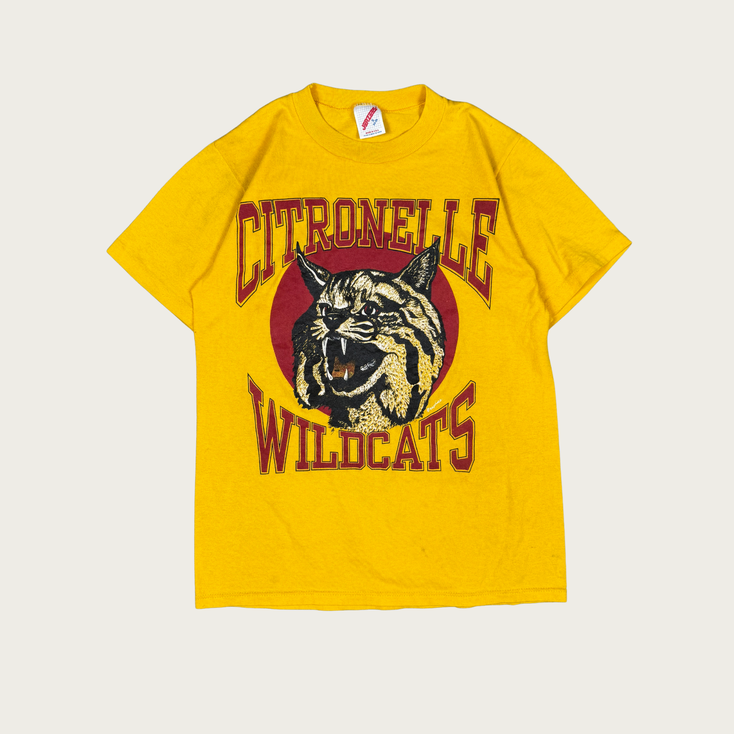 (S) 80s Citronelle Wildcats Tee