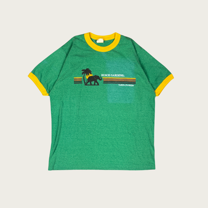 (L) 70s Busch Gardens Florida Ringer Tee