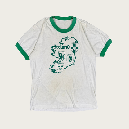 (M/L) 70s/80s Ireland Ringer Tee