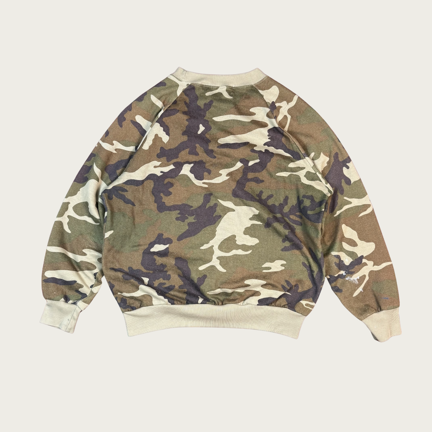(L) 80s/90s Duck Bay Camouflage Sweatshirt