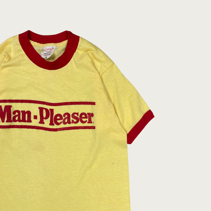 (S) 70s Man-Pleaser Ringer Tee