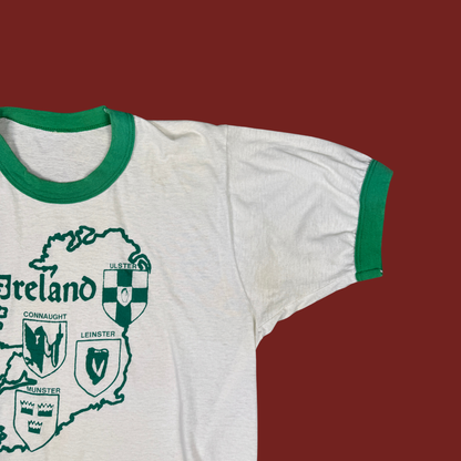 (M/L) 70s/80s Ireland Ringer Tee