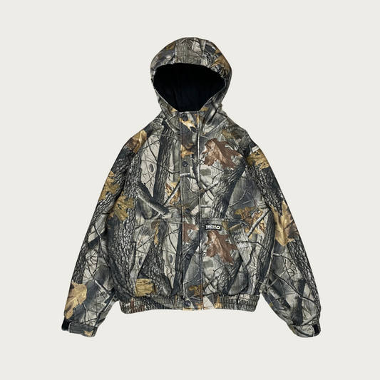 (S) Realtree Camouflage Hooded Jacket