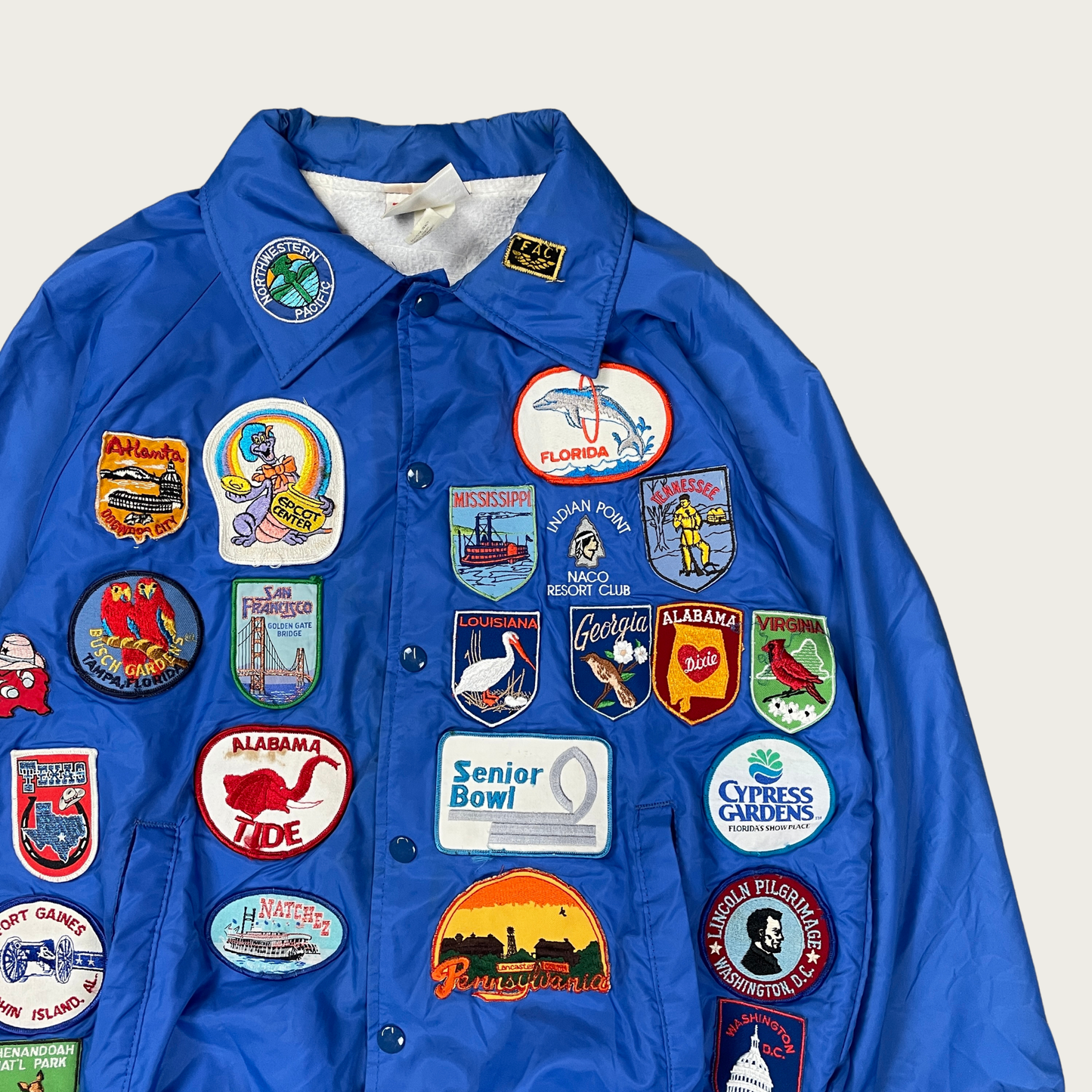 (M) Windbreaker Patch Jacket