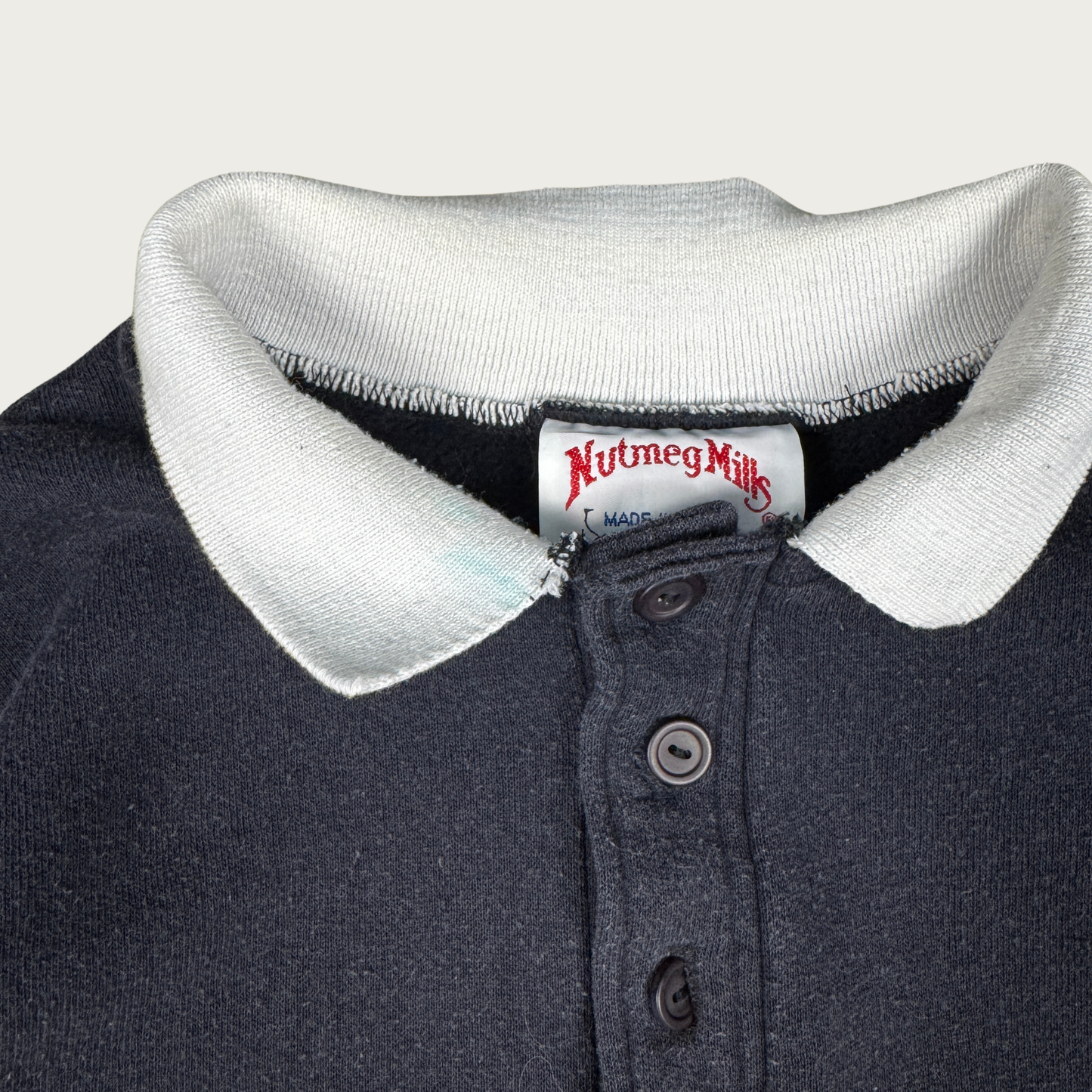 (M) 80s/90s Purdue Collared Sweatshirt