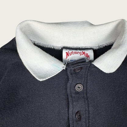 (M) 80s/90s Purdue Collared Sweatshirt