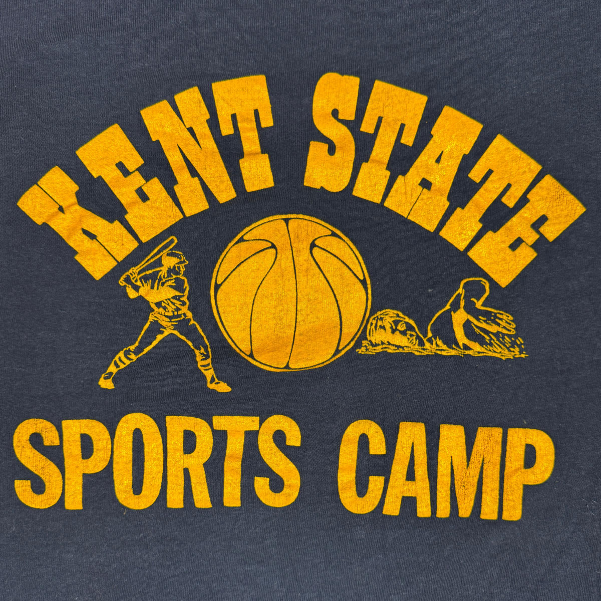 (S/M) 70s Kent State Sports Camp Tee
