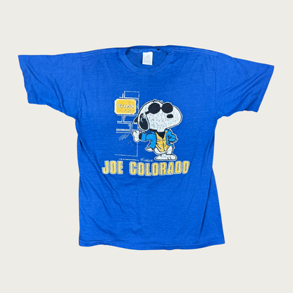 (L/XL) 70s/80s Snoopy "Joe Colorado" Tee