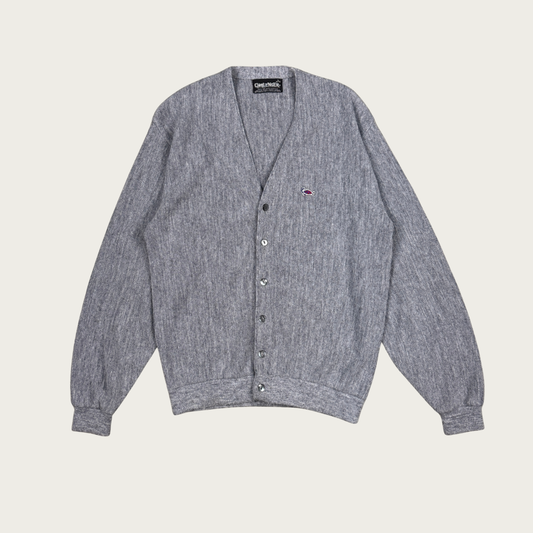 (L) 80s/90s Gray Cardigan