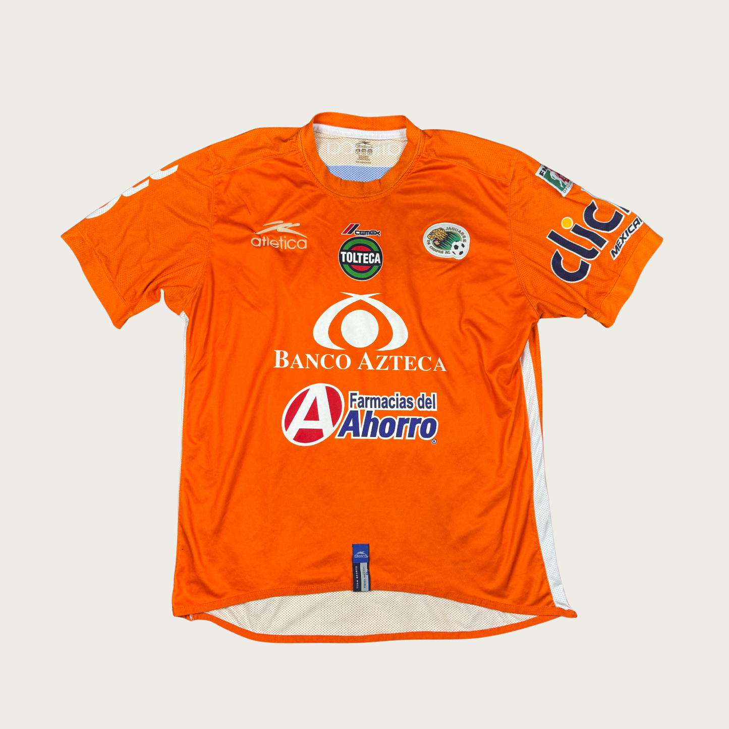 (L) Vintage Atletica Jaguares de Chiapas Mexico Jersey