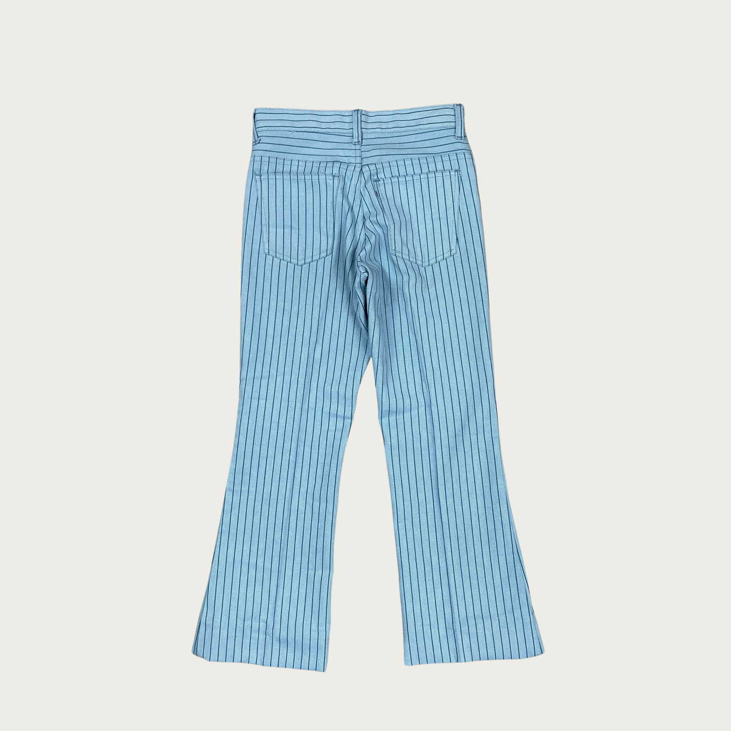 (27") 70s Levi's Blue Striped Flares