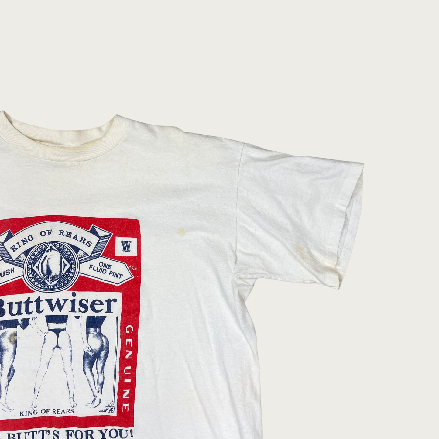 (XL) "Buttweiser" Parody Tee