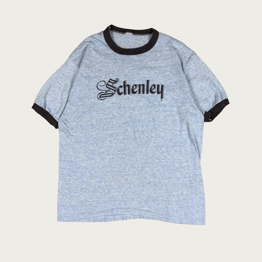 (L) 70s/80s Schenley Ringer Tee