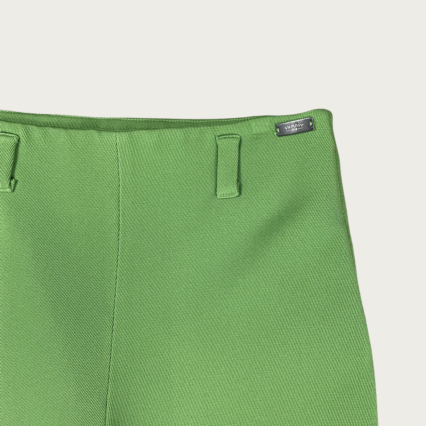 (28") 70s Green Flare Pants