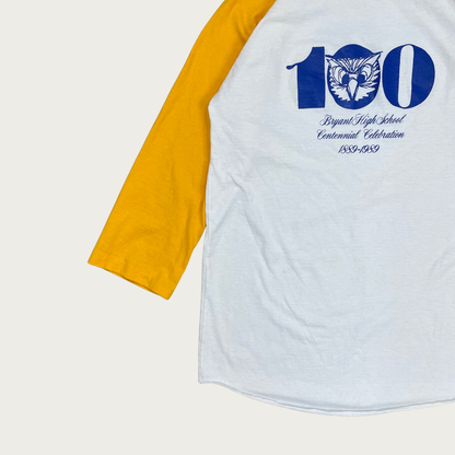 (XL) 1989 Bryant High School Commemorative Raglan Tee