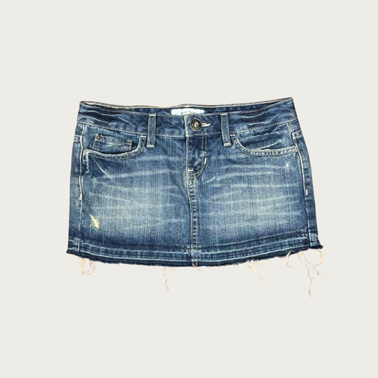 (30") Y2K Aeropostale Low Rise Denim Mini Skirt