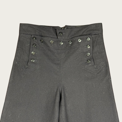 (32x30.5") 1960s US Navy Wool Sailor Pants
