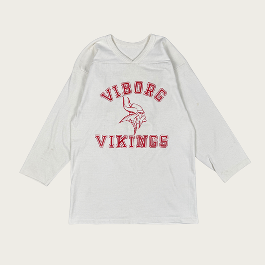 (M/L) 70s/80s Viborg Vikings Nelson Jersey Tee