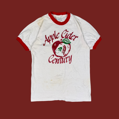(M) 70s/80s Apple Cider Century Ringer Tee