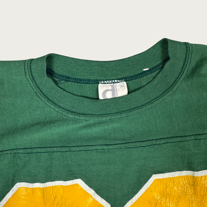 (XL) 70s/80s Number 80 Green Jersey Tee