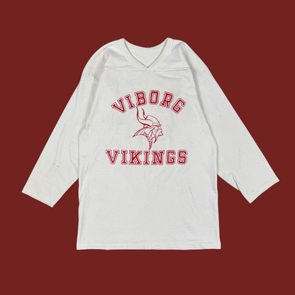 (M/L) 70s/80s Viborg Vikings Nelson Jersey Tee