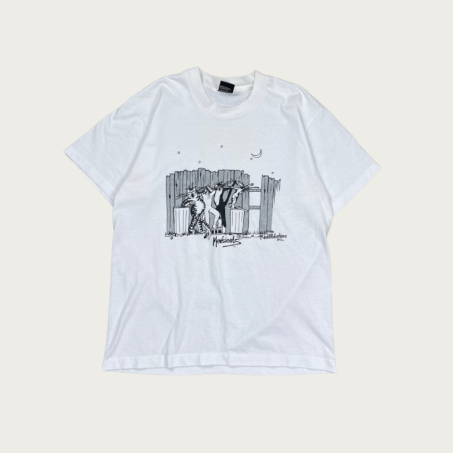 (L) 1988 Mewsicats Tee