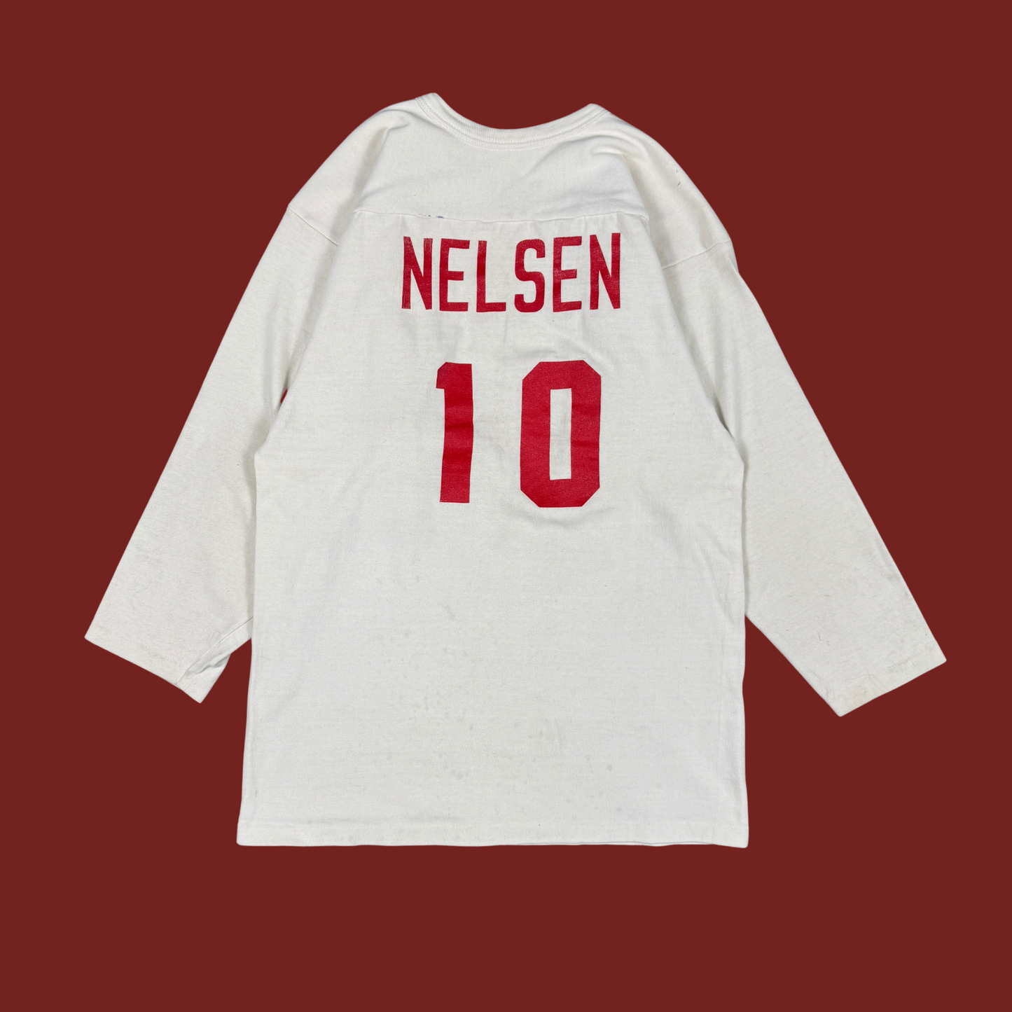 (M/L) 70s/80s Viborg Vikings Nelson Jersey Tee