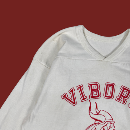 (M/L) 70s/80s Viborg Vikings Nelson Jersey Tee