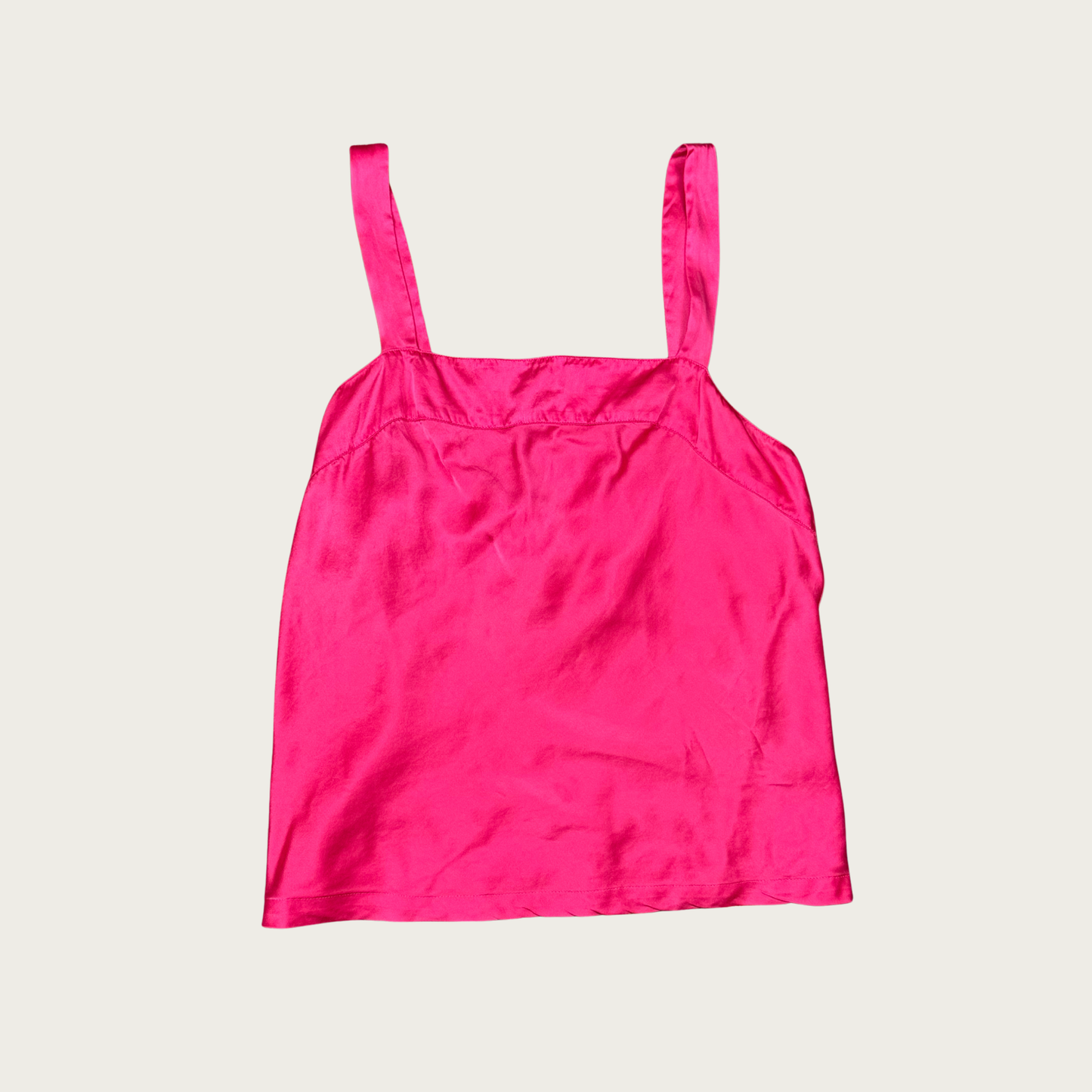 (S) 80s Victoria's Secret Gold Label Silk Cami