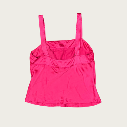 (S) 80s Victoria's Secret Gold Label Silk Cami