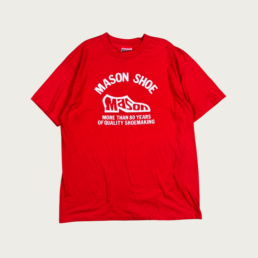 (XL) 80s/90s Mason Shoe Tee