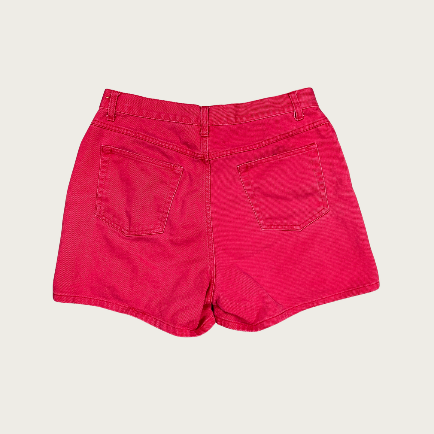 (32") 90s Red Jean Shorts