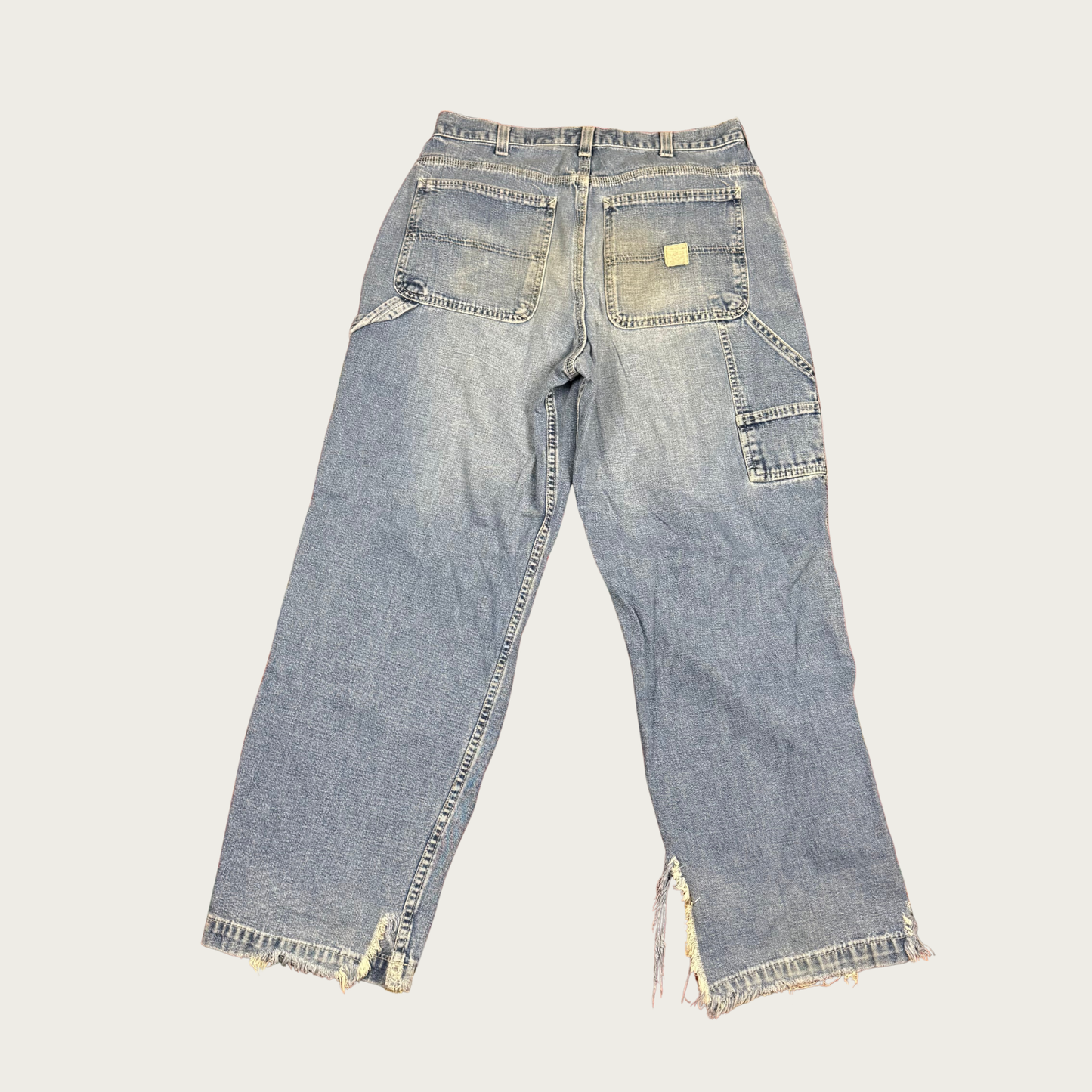 (32x29") 90s Ralph Lauren Distressed Carpenter Jeans