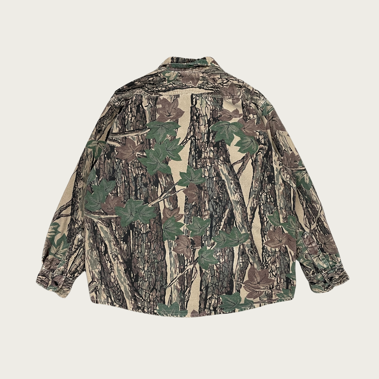 (XL) Camouflage Flannel Shirt