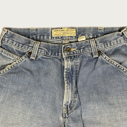 (32x29") 90s Ralph Lauren Distressed Carpenter Jeans
