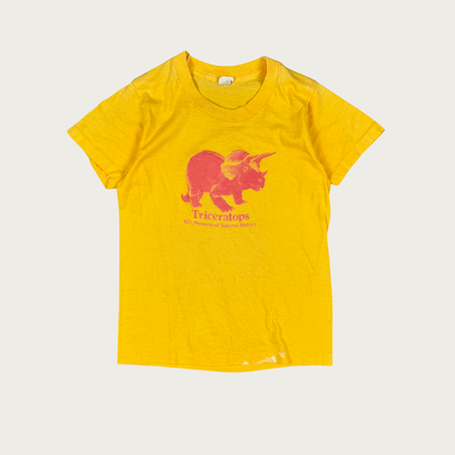 (XXS) 80s Triceratops Baby Tee