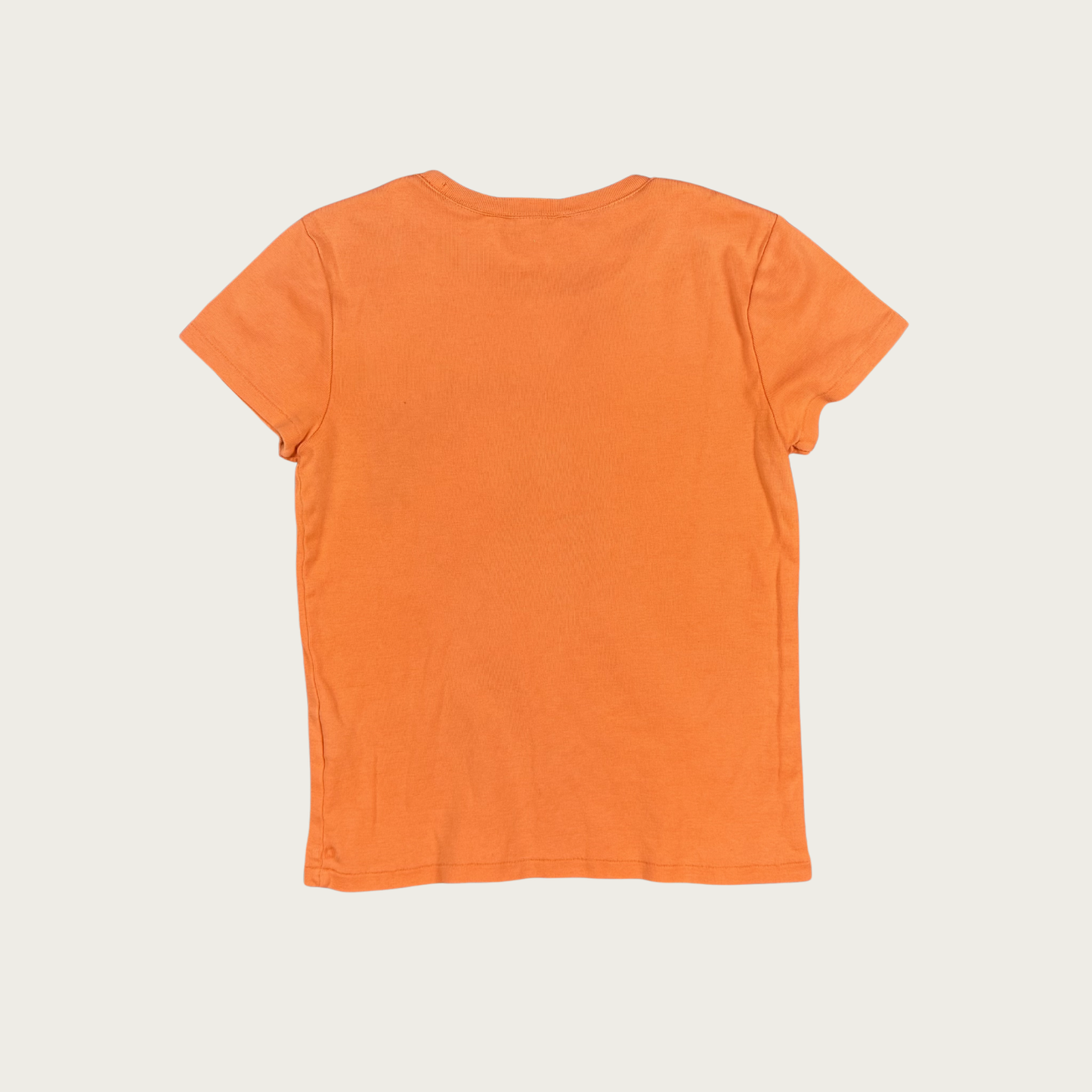 (M/L) 90s/Y2K Ralph Lauren Sport Orange Tee