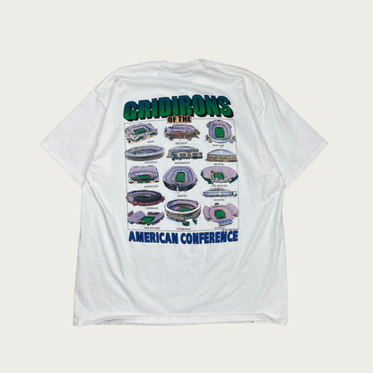 (XL) Gridirons of the American Conference Football Tee