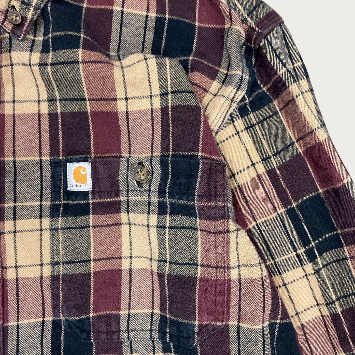 (L) Carhartt Flannel Shirt