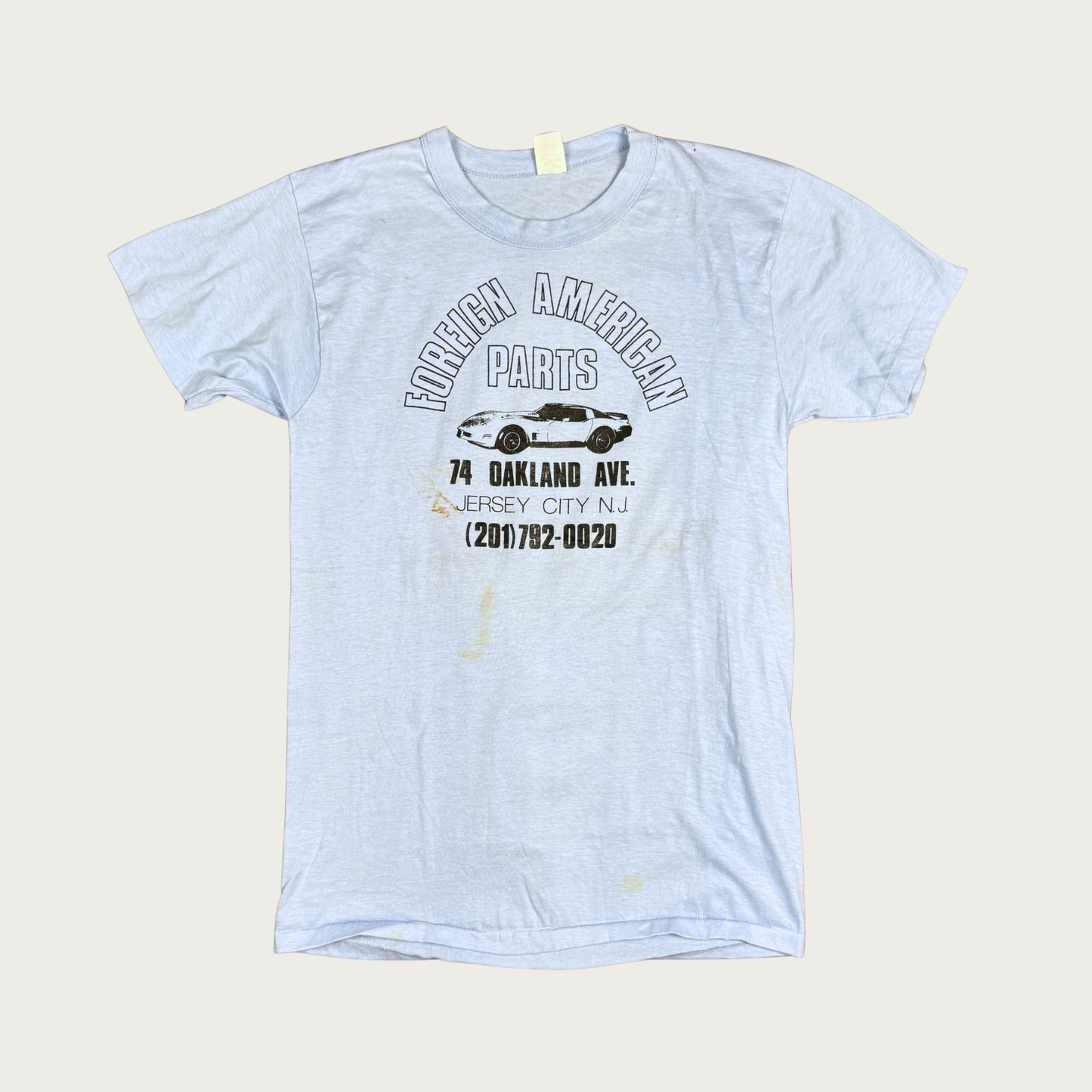 (S/M) 70s/80s Foreign American Car Parts Tee