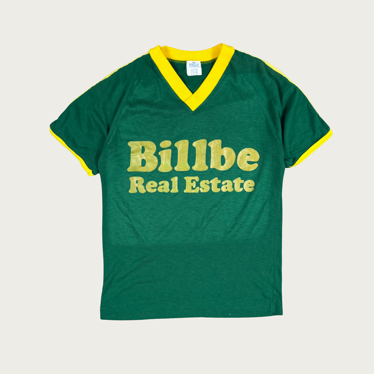 (XS/S) 70s/80s Billbe Real Estate Jersey Tee
