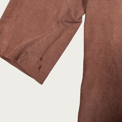 (M) 70s/80s Brown/Orange Number 12 Jersey Tee