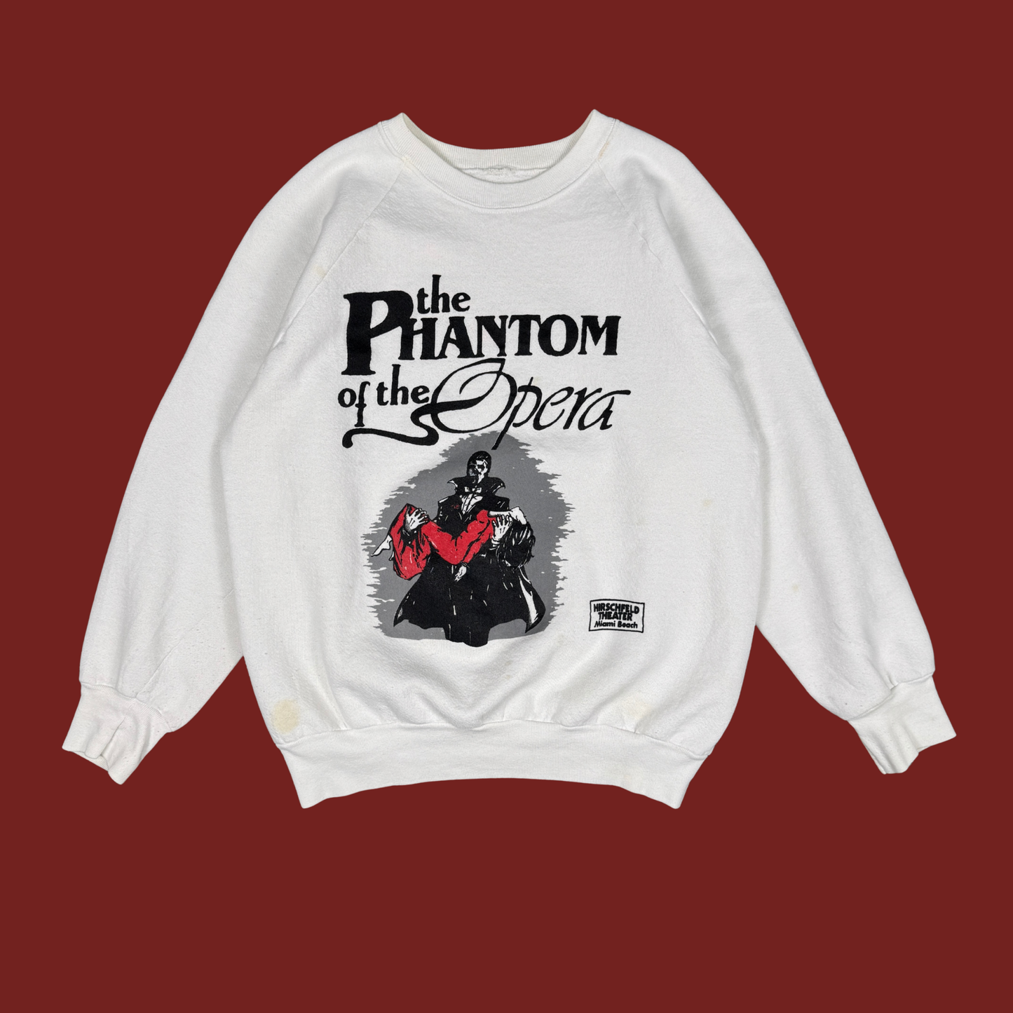(L) The Phantom of the Opera Hirschfeld Theater Miami Sweatshirt