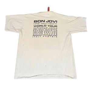 2001 Bon Jovi One Wild Night Tour Tee